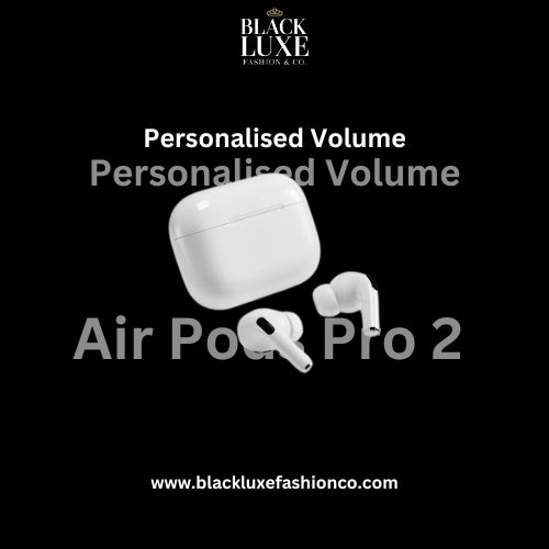 AirPods Pro 2 with 100% ANC working + Spatial Audio + GPS Tracking (Find My Device) With Digital Luxe Combo