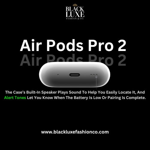 AirPods Pro 2 with 100% ANC working + Spatial Audio + GPS Tracking (Find My Device) With Digital Luxe Combo