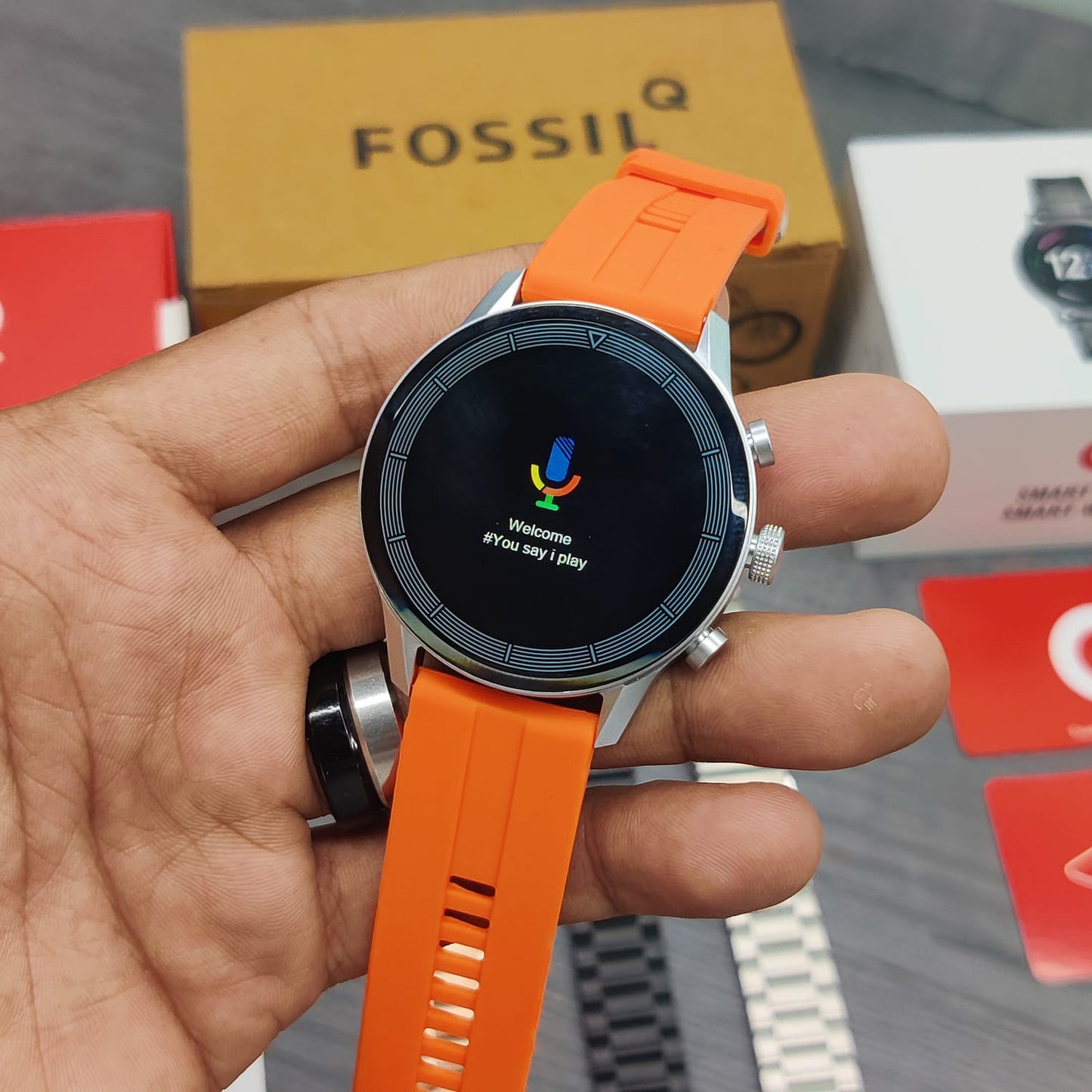 Fossil Q SmartWatch Steel Strap With Band Strap