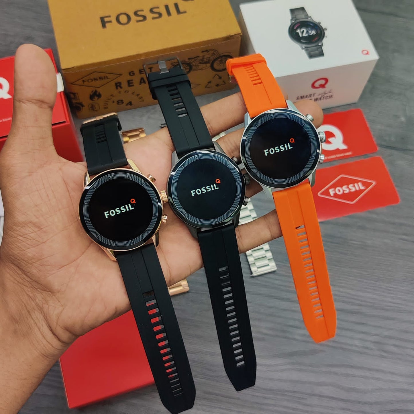 Fossil Q SmartWatch Steel Strap With Band Strap