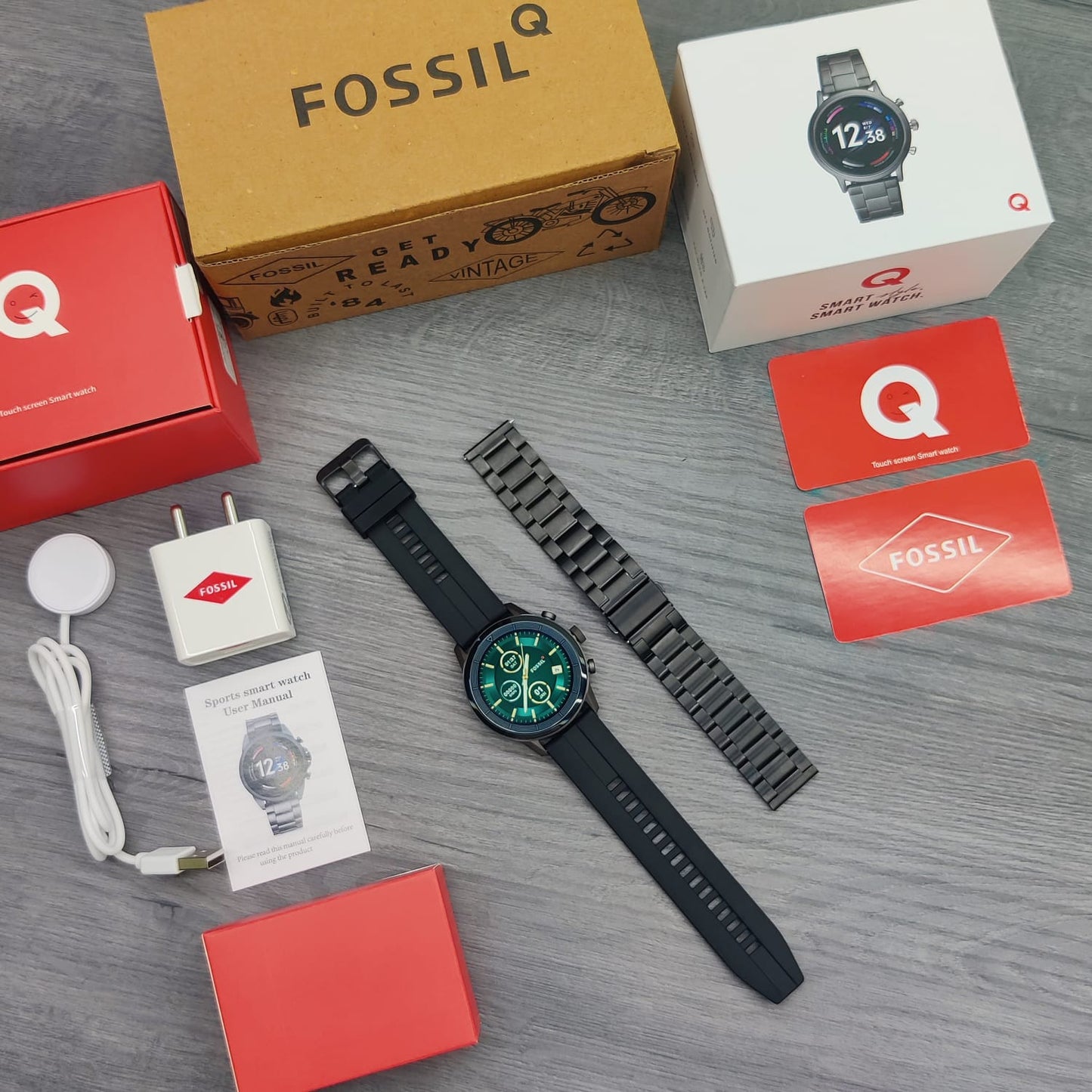 Fossil Q SmartWatch Steel Strap With Band Strap