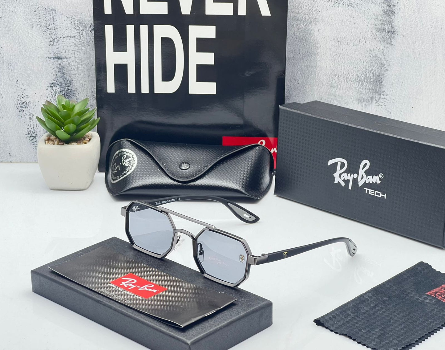 Ray Ban Metal Sunglasses Unisex