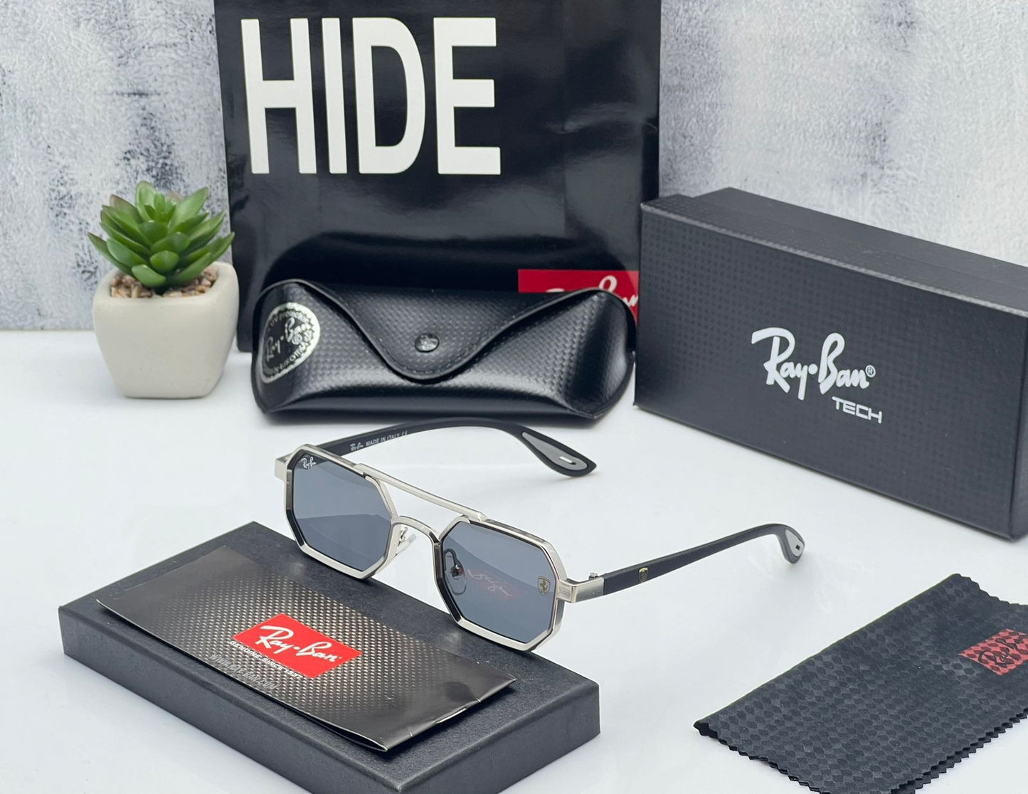 Ray Ban Metal Sunglasses Unisex