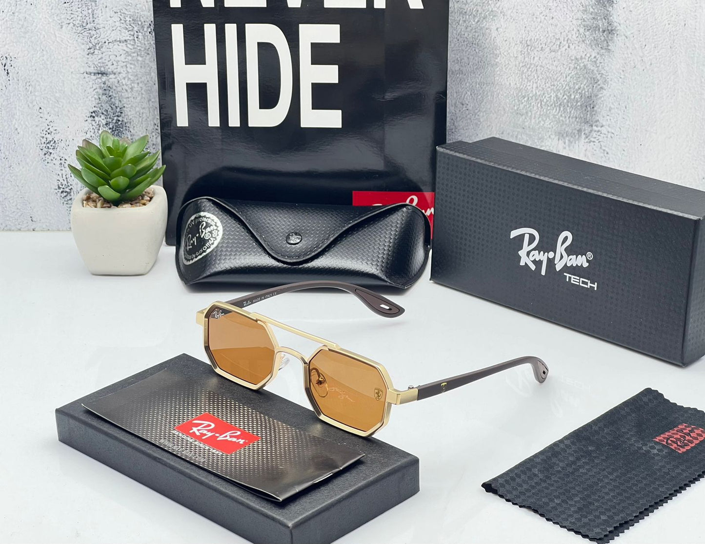 Ray Ban Metal Sunglasses Unisex