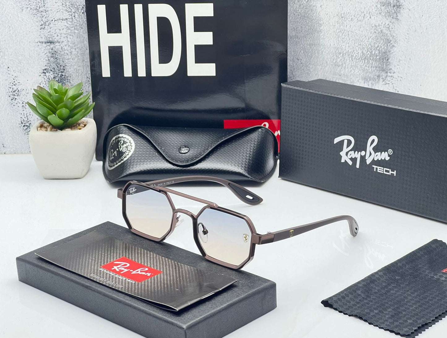 Ray Ban Metal Sunglasses Unisex